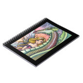 Dragon and Fairy Notebook Journal Notizblock (Linke Seite)
