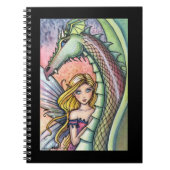 Dragon and Fairy Notebook Journal Notizblock (Vorderseite)