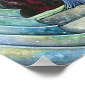 Dragon and Fairy Poster Print von Molly Harrison (Ecke)