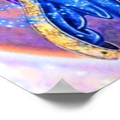 Dragon and Wizard Poster (Ecke)