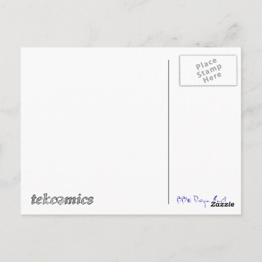 Dragon Angel Postkarte (Rückseite)