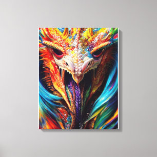 Dragon Animal Discovery Adventure Nature Planet Leinwanddruck