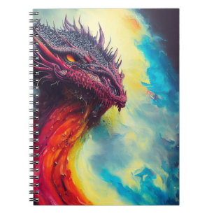Dragon Animal Discovery Adventure Nature Planet Notizblock