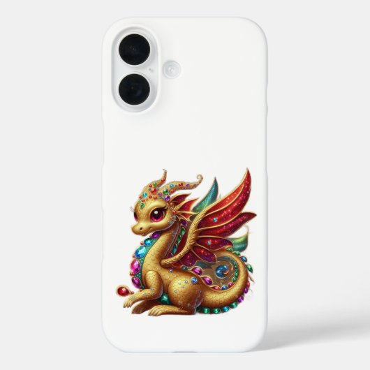 Dragon Apple iPhone Case (Rückseite)