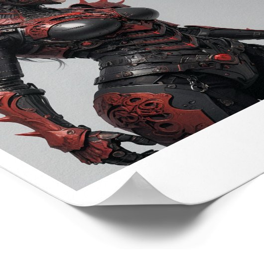 DRAGoN+ARMoR 001 Poster (Ecke)