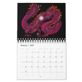 Dragon Art Calendar Kalender (Feb 2027)