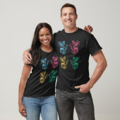 Dragon Art Graphic Retro Vintag T-Shirt (Unisex)
