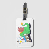 Dragon Artist Gepäckanhänger (Vorderseite Vertikal)
