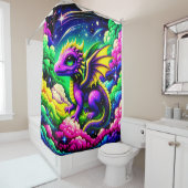 Dragon Artwork Duschvorhang (Beispiel)