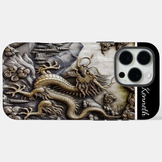 Dragon Ascending Mountain Case-Mate iPhone Hülle (Rückseite (Horizontal))