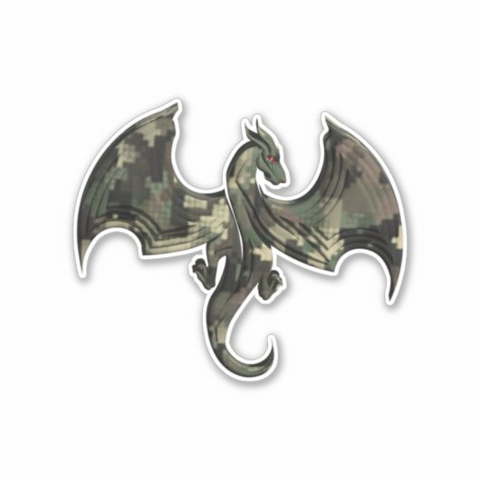 Dragon Aufkleber (Vorderseite)