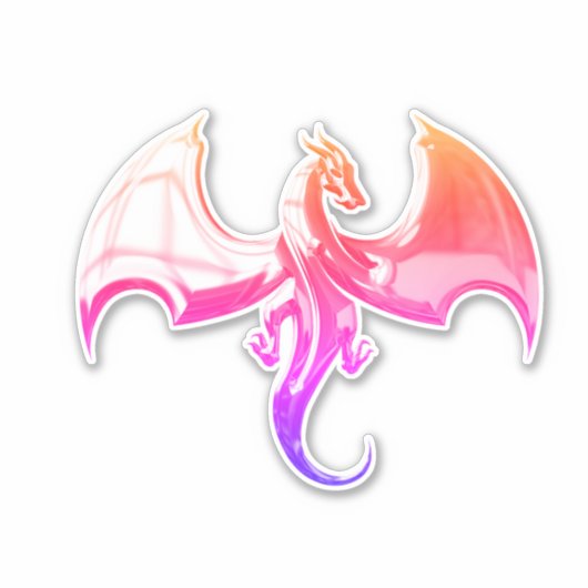 Dragon Aufkleber (Vorderseite)