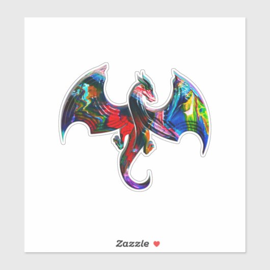 Dragon Aufkleber (Blatt)