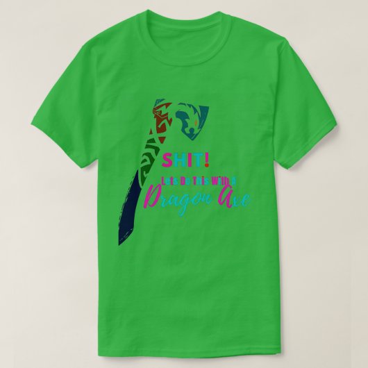 DRAGON AX farbige ver Classic TShirt (Design vorne)