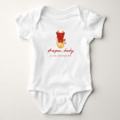 Dragon Baby Baby Strampler (Vorderseite)