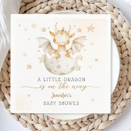 Dragon Baby Dusche Niedlich Boho Dragon Paper Napk Serviette