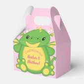 Dragon Baby Dusche Pink Geschenkschachtel (Vorderseite)
