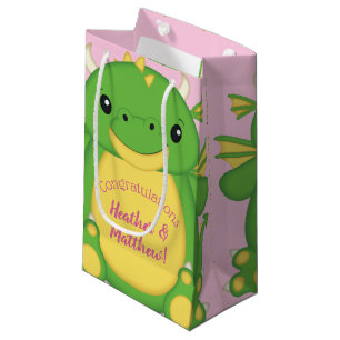 Dragon Baby Dusche Pink Kleine Geschenktüte