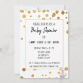 *~* Dragon Baby Girl Shower Einladung (Rückseite)