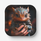 Dragon Baby Pappteller (Vorderseite)