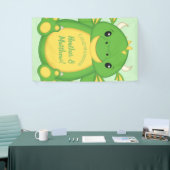 Dragon Baby Shower Green Banner (Messeveranstaltung)