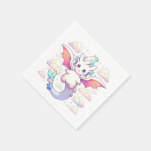 Dragon Baby Shower Serviette (Ecke)