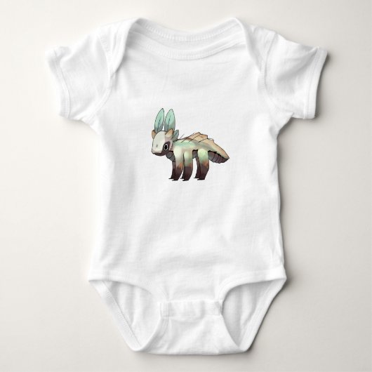 Dragon  baby strampler (Vorderseite)