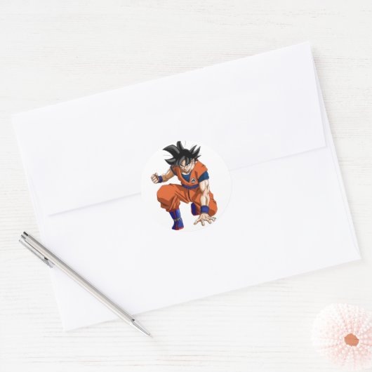 Dragon Ball Fanart Sticker - Anime Power Vibes (Umschlag)