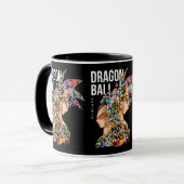 Dragon Ball Goku Vs Vegeta Tasse (Vorderseite Links)