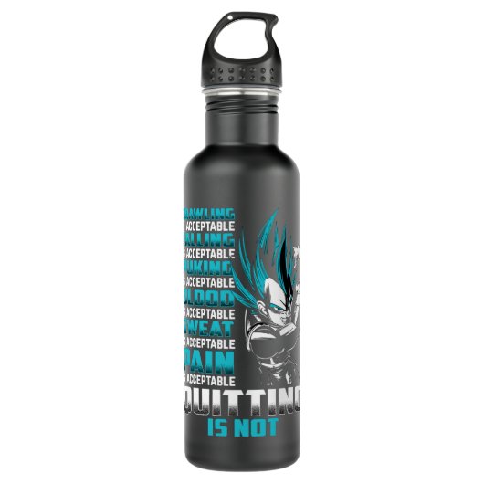 DRAGON BALLL SUPERR Vegetaa Edelstahlflasche (Vorderseite)