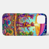 Dragon Band Jam Case-Mate iPhone Hülle (Rückseite (Horizontal))