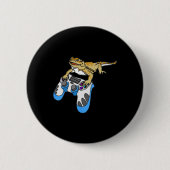 Dragon Bartded Dragons Lizard Button (Vorderseite)