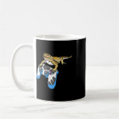 Dragon Bartded Dragons Lizard Kaffeetasse (Links)