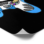 Dragon Bartded Dragons Lizard Poster (Ecke)