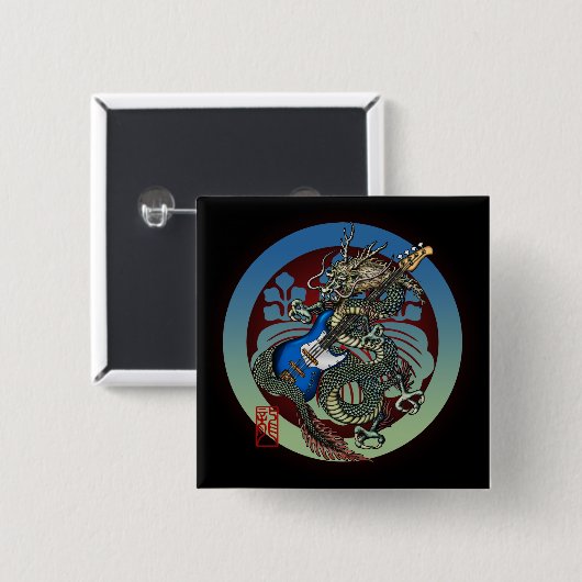 Dragon Bass 04 Button (Vorne & Hinten)