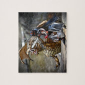 Dragon Battle am Fluss Puzzle (Vertikal)