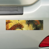Dragon Battle Sticker Autoaufkleber (Auf Auto)