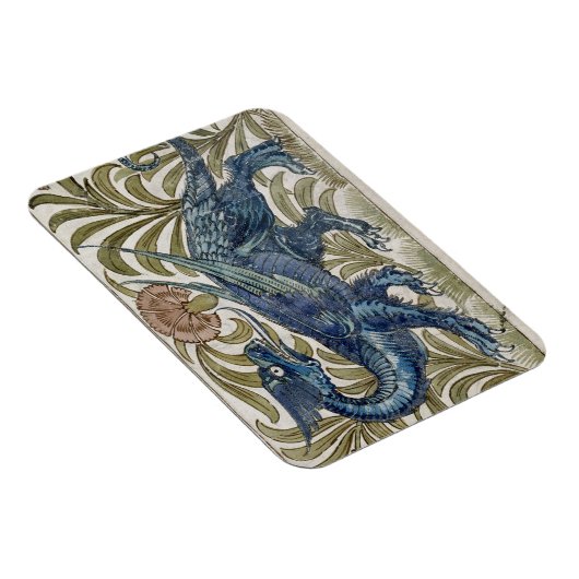 "Dragon"-Bauart für eine Fliese (w/c auf Papier) Magnet (Rechte Seite)