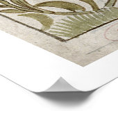 "Dragon"-Bauart für eine Fliese (w/c auf Papier) Poster (Ecke)