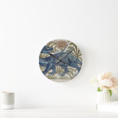 "Dragon"-Bauart für eine Fliese (w/c auf Papier) Runde Wanduhr (Zuhause)