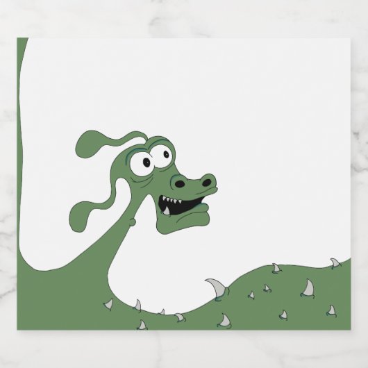 Dragon Beer Bierflaschenetikett (Einzelnes Label)