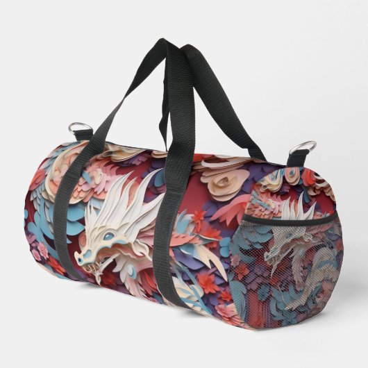 Dragon - Behalt oder gestalten Sie Ihre eigene Mül Duffle Bag (Rechte Ecke)