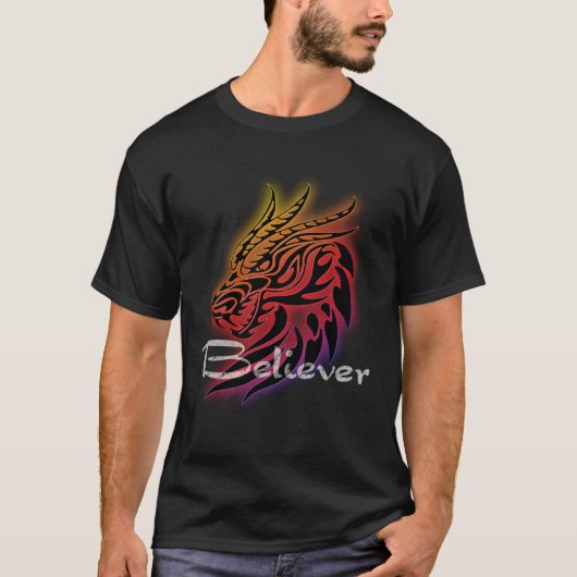 Dragon Believer Imagine this for Dragon Fans T-Shirt (Vorderseite)