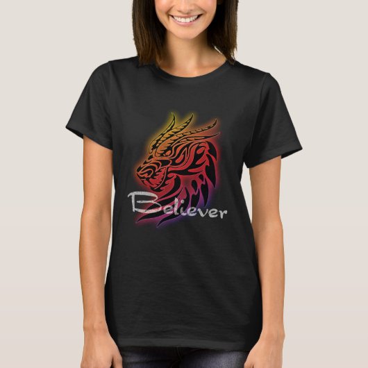Dragon Believer Imagine this for Dragon Fans T-Shirt (Vorderseite)