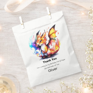 Dragon Birthday Geschenktütchen
