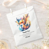 Dragon Birthday Geschenktütchen (Ausgeschnitten)