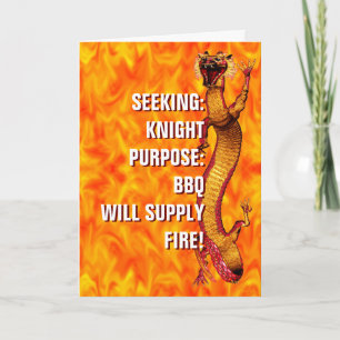 Dragon Birthday Karte