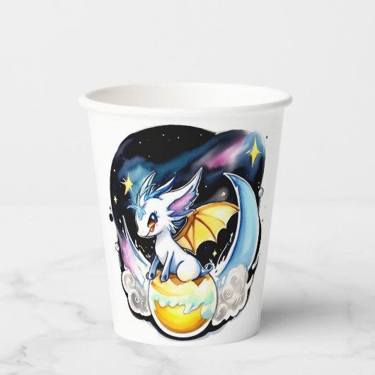 Dragon Birthday Pappbecher (Vorderseite)