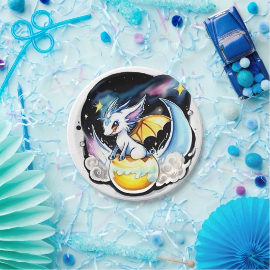 Dragon Birthday Pappteller (Party)