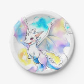 Dragon Birthday Pappteller (Vorderseite)